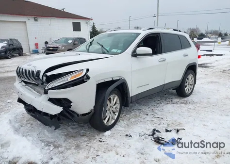 2017 Jeep Cherokee Limited 4X4 z USA, uszkodzony, nr VIN 1C4PJMDS5HW659084
